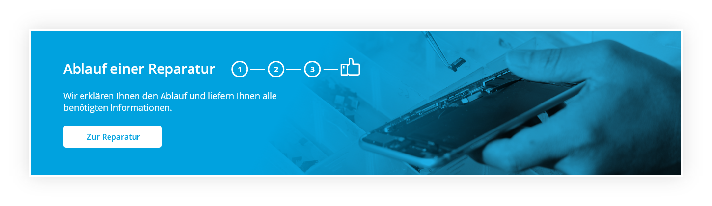 Ablauf einer Reparatur