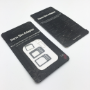 3 in1 Nano Sim Karten Adapter Set NanoSim MicroSim Karte...