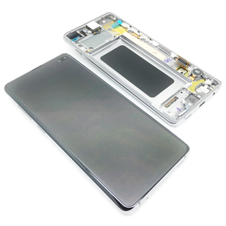 Original Samsung Galaxy S10 PLUS SM-G975F Display Schwarz Prism Black / Ceramic Black