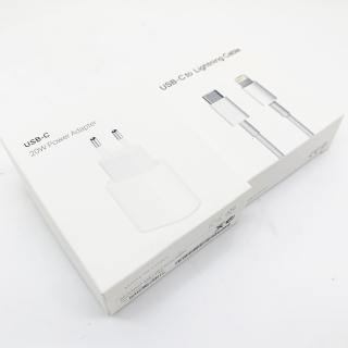 Netzteil 20 Watt USB SuperCharge Ladegerät Ladekabel Kabel für alle ab iPhone 8 und ab iPad 10,5