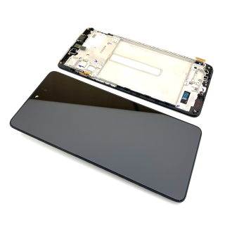 Original Samsung Galaxy M52 SM-M526B Display Schwarz Rahmen