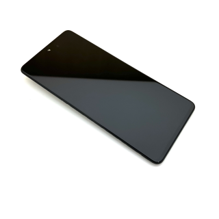 Original Samsung Galaxy M53 SM-M536B Display Blau Rahmen