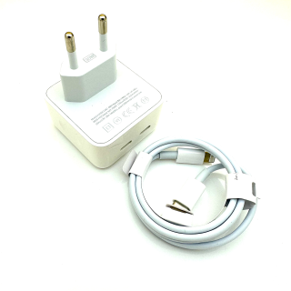 Netzteil 35 Watt USB / Typ C / Lightning Fast Charger DUAL Port Ladegerät