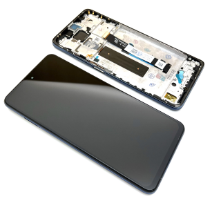 Ersatz Xiaomi Mi 10T lite Display Glas Touchscreen Komplettset mit Rahmen Schwarz NEU
